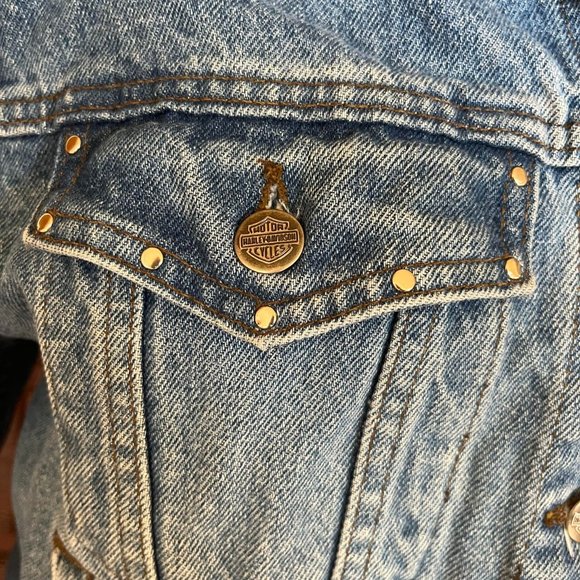 Harley Davidson Milwaukee Denim Jacket - Picture 3 of 3